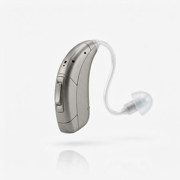 Signia Pure Charge&Go MaX 3 – Frontansicht des Hörgeräts